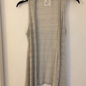 Sleeveless Cardigan, Small